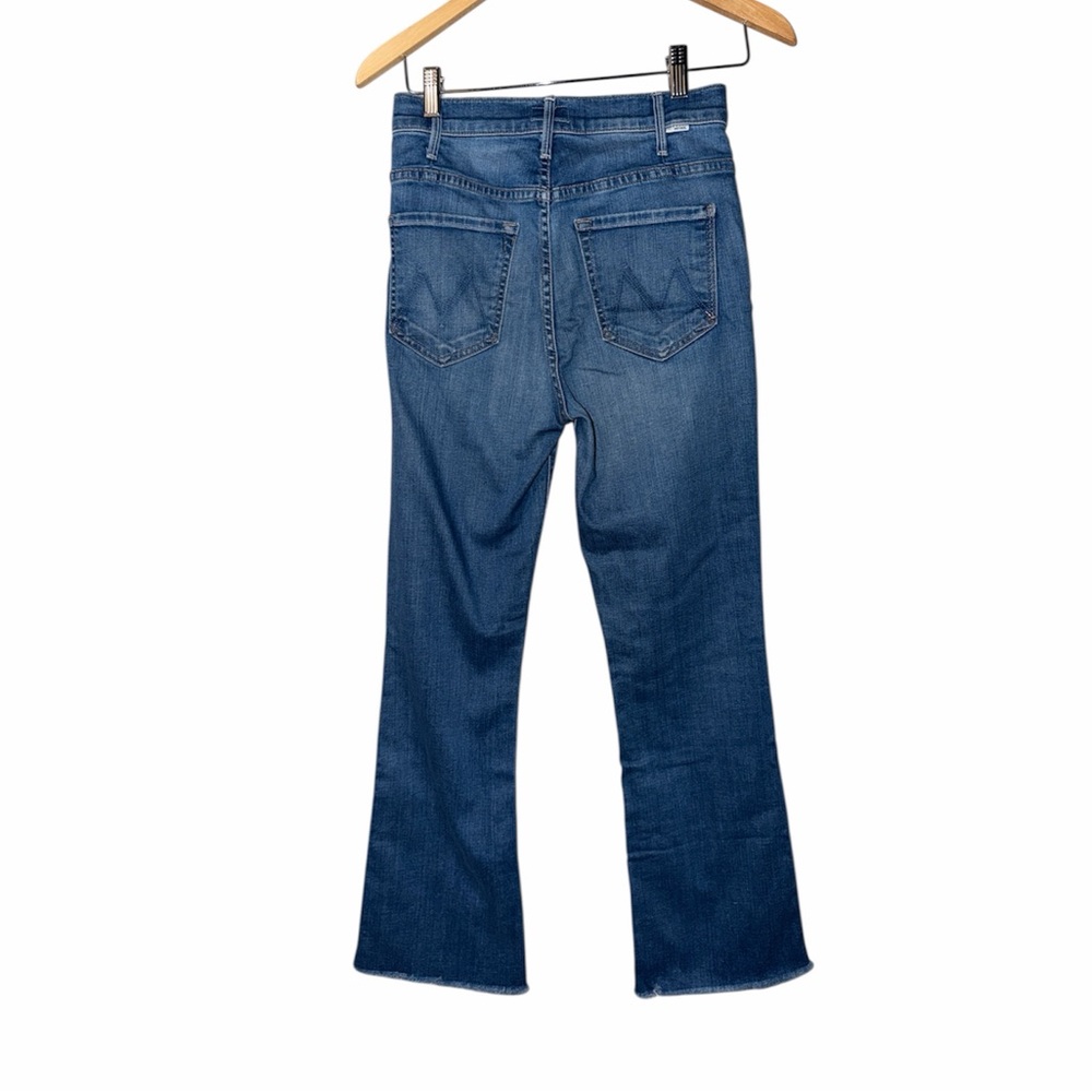 Mother The Hustler Ankle Fray Jeans In Wishful Drinking Size 26 - Picture 3 of 8
